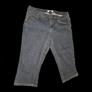 Mixit Denim Ankle Jeans - Dark Blue